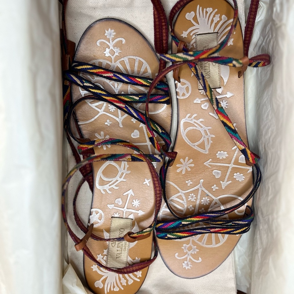 Valentino Strappy Sandals size 39